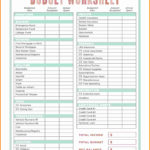 Family Budget Template Spreadsheetles Worksheet For College Students In Printable Budget Worksheet For College Students