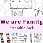 Family Theme Preschool And Family Worksheets For Kindergarten  Fun Inside At Family Worksheets