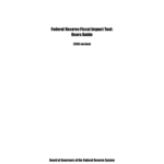 Federal Reserve Fiscal Impact Tool Users Guide Together With Tools Of The Federal Reserve Worksheet Answer Key