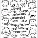 Feelings And Emotions  Matching Worksheet  Free Esl Printable And Identifying Emotions Worksheet For Adults