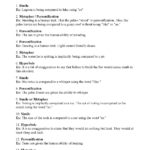 Figurative Language Worksheet  Lord Of The Flies  Answers Or Interest Groups Worksheet Answer Key