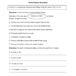 Figurative Language Worksheets  Simile Worksheets Or Metaphor Worksheets Pdf