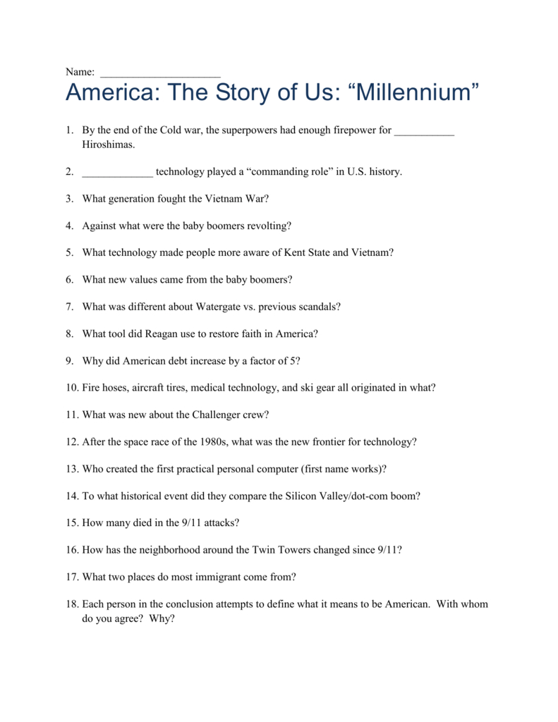 File Inside America The Story Of Us Millennium Worksheet Answers
