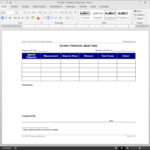 Financial Objectives Worksheet Template Within Financial Worksheet Template