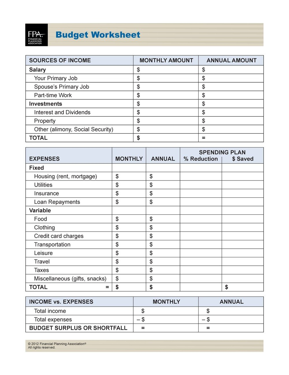 Financial Planning Worksheets Math Worksheets Grade 4 Potential And As Well As Financial Planning Budget Worksheet