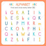 Find And Circle Every Letter K Worksheet For Kindergarten And And Letter K Worksheets For Kindergarten