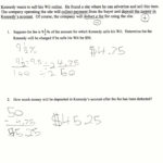 Finding Fees Students Are Asked To Complete A Multistep Percent Together With Markup And Markdown Worksheet Answers