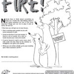 Fire Safety Lesson Plan Or Fire Safety Worksheets Pdf