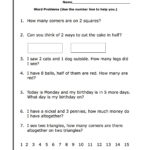 First Grade Math Word Problems Throughout Free Printable Social Stories Worksheets