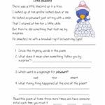 First Grade Reading Worksheets Free Common Core 1St Report Templates Pertaining To 1St Grade Reading Comprehension Worksheets