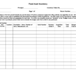 Fixed Asset Inventory List Template And Sheet Sample : Duyudu For Asset Inventory Spreadsheet