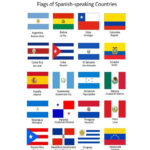 Flags Of Spanishspeaking Countries Worksheet  Free Esl Printable Regarding Spanish Speaking Countries Worksheet