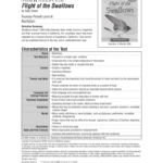 Flight Of The Swallows  Houghton Mifflin Harcourt For Houghton Mifflin Math Worksheets Grade 3