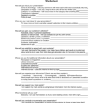 Focus And Organization Worksheet With Regard To Show Don T Tell Worksheet