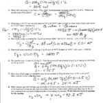 Foothill High School And Specific Heat Chem Worksheet 16 1 Answer Key