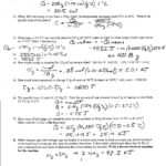 Foothill High School For Specific Heat Problems Worksheet Answers