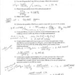 Foothill High School Pertaining To Specific Heat Problems Worksheet