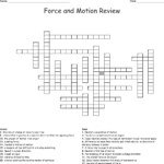 Force  Motion Word Search  Wordmint Regarding Force And Motion Worksheets Pdf