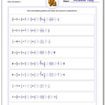 Fraction Division As Well As Dividing Mixed Numbers Worksheet