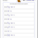 Fraction Multiplication And Adding And Multiplying Fractions Worksheet