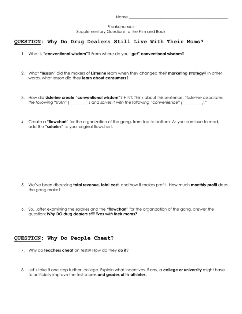 Freakonomics Movie Worksheet Answer Key  Geotwitter Kids Activities As Well As Freakonomics Movie Worksheet Answers
