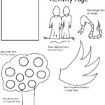 Free Adam And Eve Sunday School Lessons For Kids In Adam And Eve Worksheets