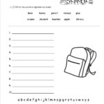 Free Back To School Worksheets And Printouts Within First Day Of School Worksheets 4Th Grade