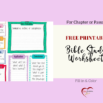 Free Bible Journal Key Worksheet – Bible Journal Love Pertaining To Inductive Bible Study Worksheet Pdf
