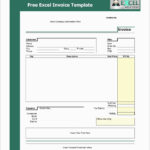 Free Blank Invoice Template Excel Admirable Blank Invoice Excel ... Along With Excel Spreadsheet Invoice Template