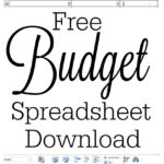 Free Budget Spreadsheet And How To Keep Track Of Passwords   The ... Or How To Keep Track Of Spending Spreadsheet