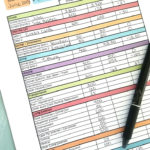 Free Budgeting Printable To Help You Learn To Budget  Money Manifesto Regarding Free Budget Worksheet