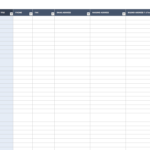 Free Contact List Templates | Smartsheet Or Employee Referral Tracking Spreadsheet