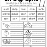 Free Digraph Worksheets  Ch Th Sh  Creative Teaching  Free Inside Th Worksheets Printable