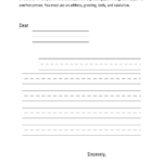 Free Elementary Writing Worksheets Kids Letter For  Mininghumanities Along With Handwriting Worksheets For Kindergarten