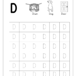 Free English Worksheets  Alphabet Tracing Capital Letters For Abc Tracing Worksheets