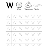 Free English Worksheets  Alphabet Tracing Capital Letters In Letter A Tracing Worksheets Preschool
