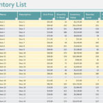 Free Excel Inventory Spreadsheet Template Pertaining To Sample Excel Inventory Spreadsheets