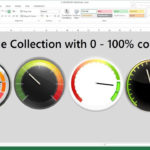 Free Excel Kpi Gauge Dashboard Templates   Excel Dashboard School ... In Excel Kpi Gauge Template