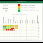 Free Excel Skills Matrix Template By Ability6.com   Youtube Pertaining To Skills Matrix Spreadsheet