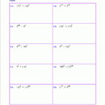 Free Exponents Worksheets Along With Integers Worksheet Pdf