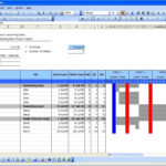 Free Gantt Chart » Exceltemplate.net Pertaining To Microsoft Office Gantt Chart Template Free