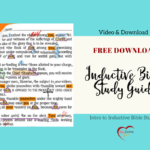 Free Inductive Bible Study Guide – Bible Journal Love For Inductive Bible Study Worksheet Pdf