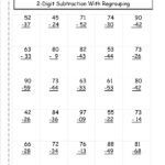Free Math Worksheets And Printouts Throughout First Grade Math Addition And Subtraction Worksheets