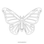 Free Monarch Butterfly Template Download Free Clip Art Free Clip Also Monarch Butterfly Worksheets