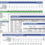 Free Money Management Template For Excel Also Money Management Worksheets