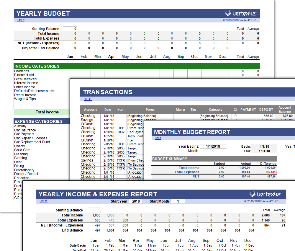 Free Money Management Template For Excel Also Money Management Worksheets For Students