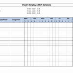 Free Monthly Work Schedule Template | Weekly Employee 8 Hour Shift ... Or Employee Production Tracking Spreadsheet