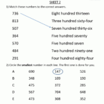 Free Place Value Worksheets  Reading And Writing 3 Digit Numbers Intended For Learning To Read And Write Worksheets