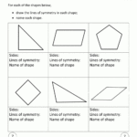 Free Printable Geometry Worksheets 3Rd Grade As Well As Geometry Review Worksheets