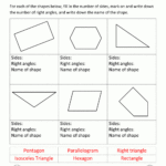 Free Printable Geometry Worksheets 3Rd Grade Inside Math Properties Worksheet